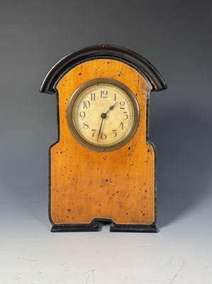 Lot 368 - A Biedermier style ebonised and maple effect...