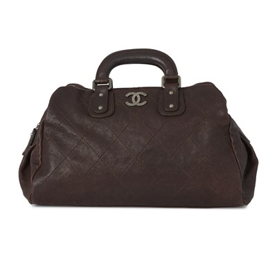 Lot 285 - Chanel, a Wild Stitch Outdoor Ligne Boston bag.