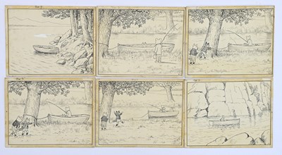 Lot 232 - Mary Tourtel (British, 1874-1948), six...