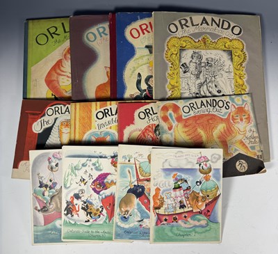 Lot 489 - A collection of Orlando (The Marmalade Cat)...