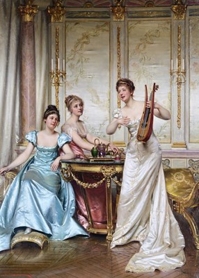 Lot 271 - Frederic Soulacroix (Italian,1858-1933), The...