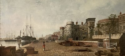 Lot 258 - Henry Pether (British, 1800-1880), The Tower...