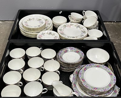 Lot 60 - An early 20th century Aynsley part tea service,...