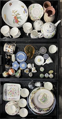 Lot 124 - A Royal Worcester part tea service 'Arcadia'...