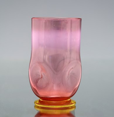 Lot 419 - Thomas Webb, an Arts and Crafts ruby opal and...