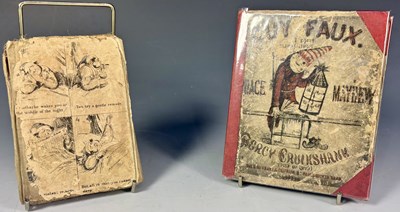 Lot 521 - Two 19th-century concertina stripbooks, The...