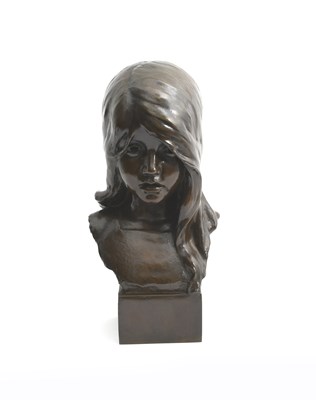 Lot 457 - Edwin Whitney-Smith (1880-1952) Bust of a...
