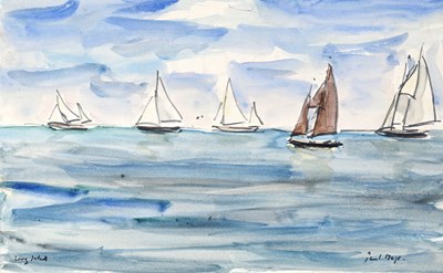 Lot 237 - Paul Lucien Maze (French, 1887-1979), Long...