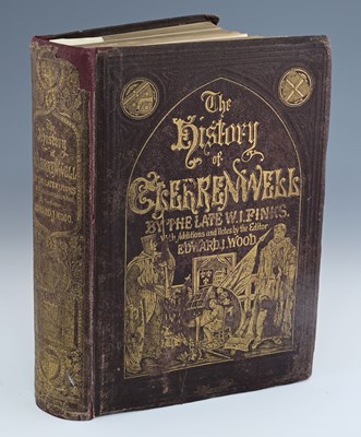 Lot 559 - Pinks, William J, The History of Clerkenwell,...