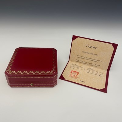 Lot 61 - Cartier, an 18ct gold diamond, green garnet, onyx and lacquer Panthere de Cartier necklace