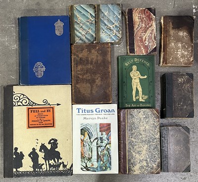 Lot 9 - A collection of miscellaneous books 18th...