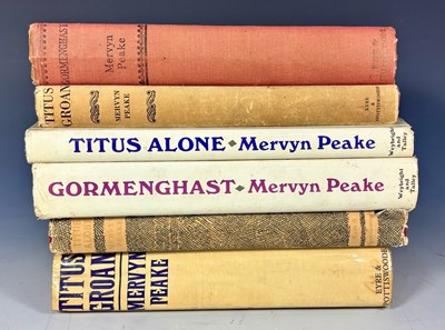 Lot 434 - A collection of Mervyn Peake hardbacks to...