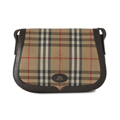 Lot 260 - Burberry, a vintage handbag.