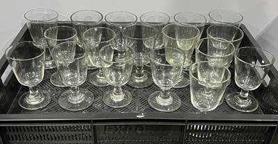 Lot 73 - A collection of continental rummers, c.1800 (1...