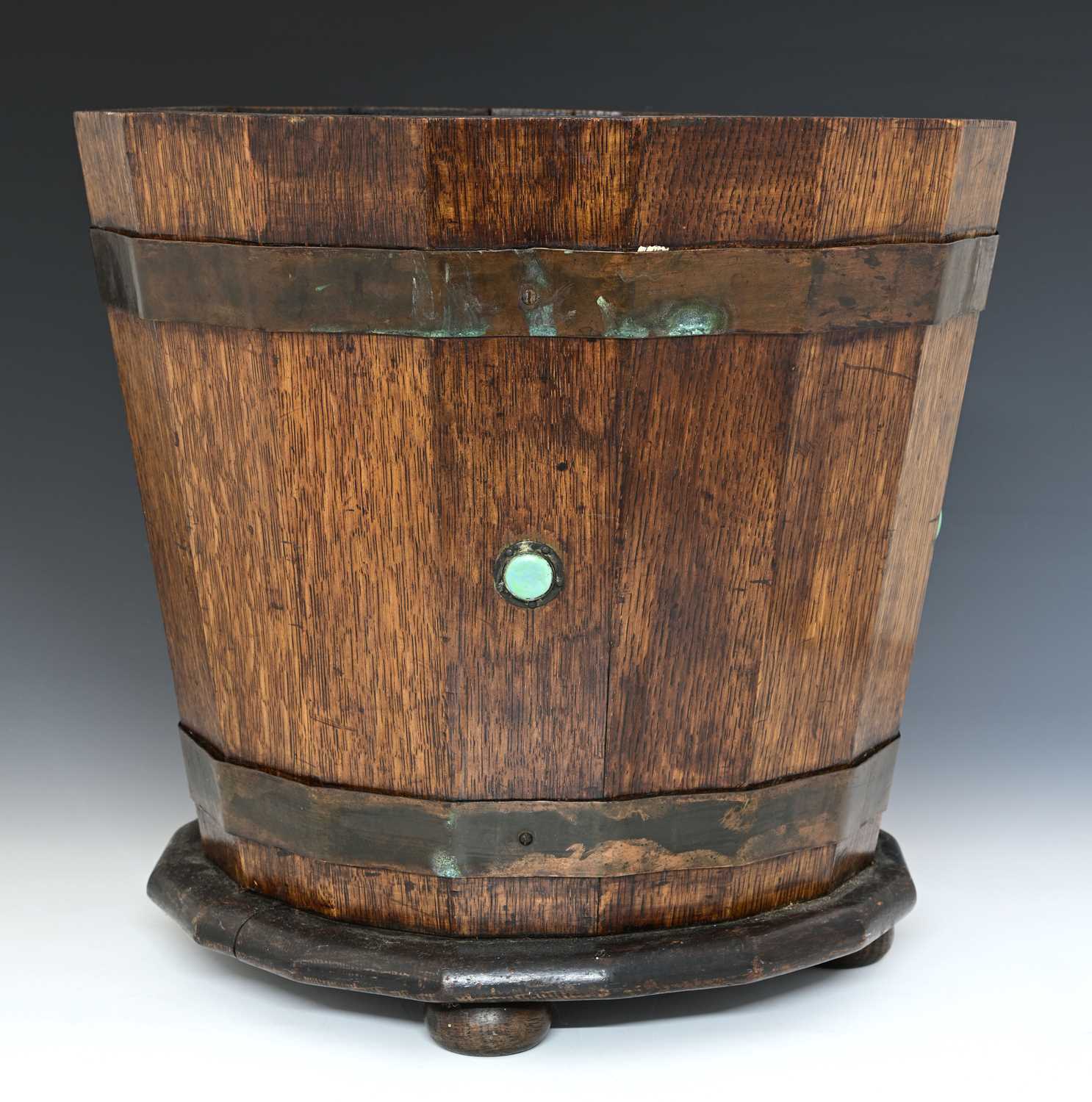 Lot 92 - An Arts and Crafts copper bound and Ruskin...