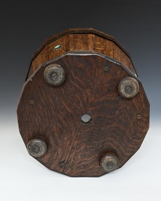 Lot 92 - An Arts and Crafts copper bound and Ruskin...