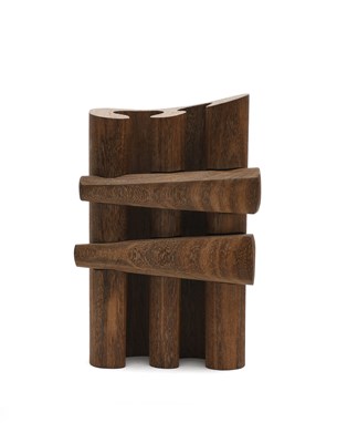 Lot 277 - Brian Willsher (1930-2010) Form with Two Pegs,...