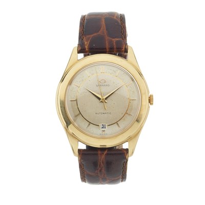 Lot 234 - Garrard, an 18ct gold wrist watch