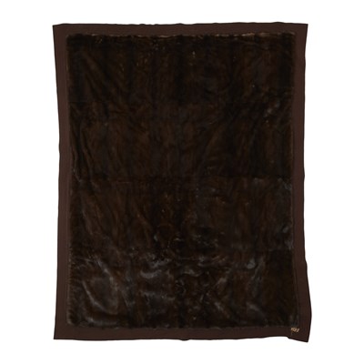 Lot 396 - Hermes, a ranch mink fur blanket.