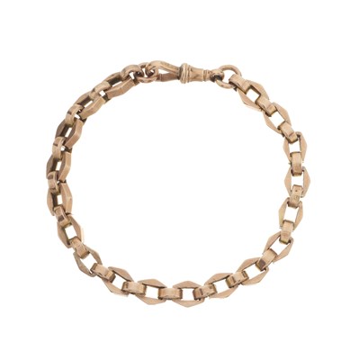 Lot 28 - An early 20th century 9ct gold Albert chain bracelet