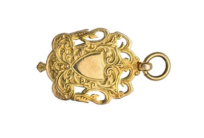 Lot 440 - A late Victorian 15ct gold medallion
