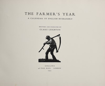 Lot 181 - Clare Leighton (1898-1989) The Farmers Year A...