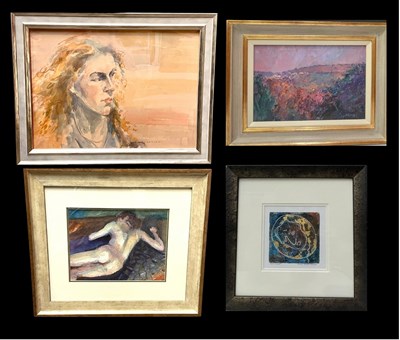 Lot 515 - L..Steele (British, 20th/21st Century), female...