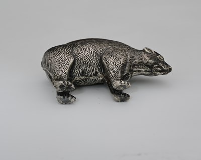 Lot 53 - An Edwardian silver novelty pin cushion, by...