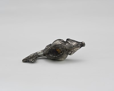 Lot 54 - An Edwardian silver novelty pin cushion, by...