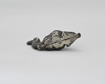Lot 54 - An Edwardian silver novelty pin cushion, by...