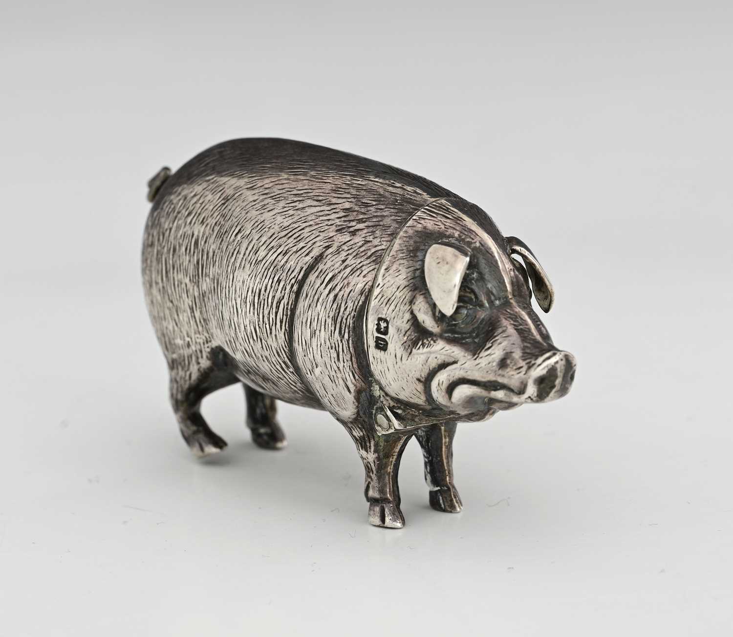 Lot 46 - An Edwardian silver novelty vesta case, by...