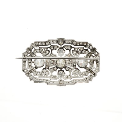 Lot 88 - An early 20th century old and single-cut...