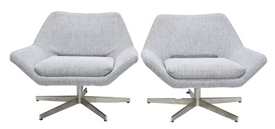 Lot 330 - A pair of lounge chairs, 1970's, probably...