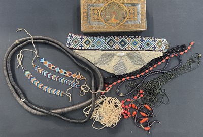 Lot 225 - A selection of mainly necklaces