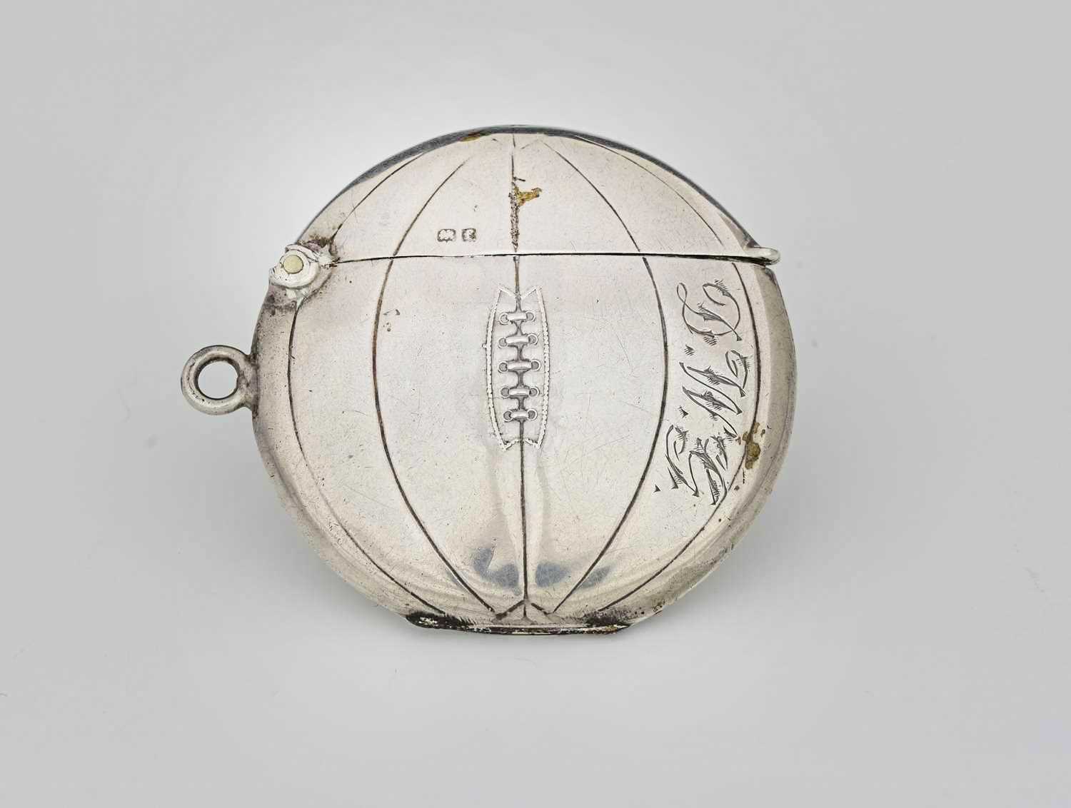 Lot 43 - An Edwardian silver novelty vesta case, by...