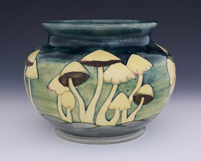 Lot 560 - Walter Moorcroft, a Toadstool jardiniere,...