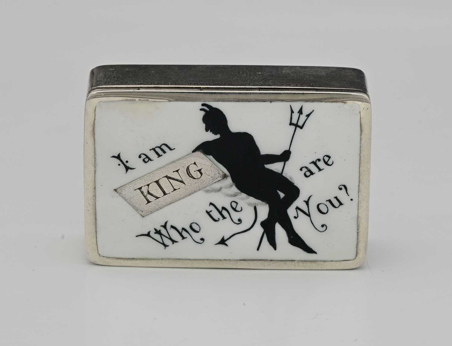 Lot 44 - A Victorian silver and enamel vesta case, by...