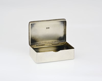 Lot 44 - A Victorian silver and enamel vesta case, by...
