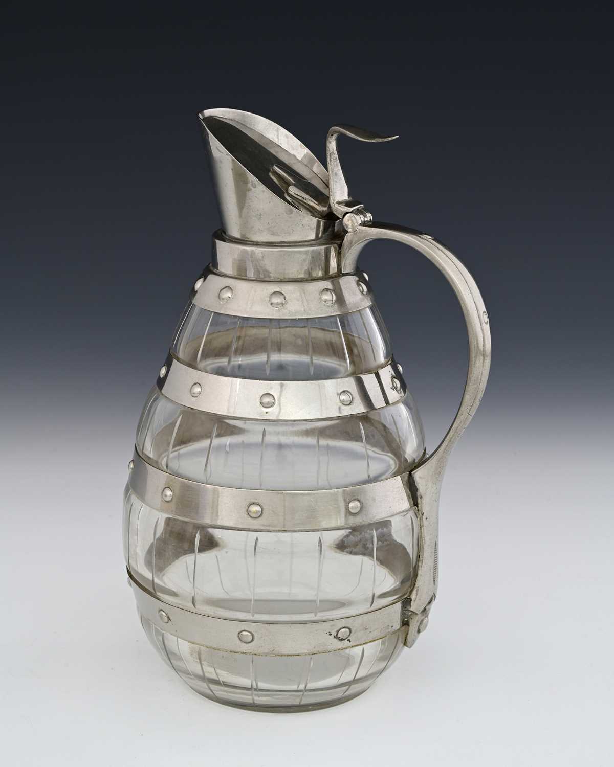 Lot 85 - WMF, a Jugendstil novelty silver plated and...