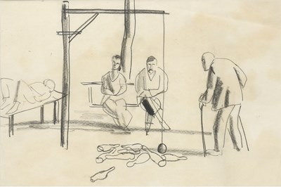 Lot 299 - Dame Laura Knight RA (1877-1970) Game of Nine...