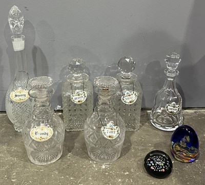 Lot 51 - A Caithness millefiori paperweight in the...