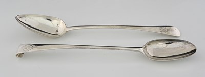 Lot 62 - A George III Irish silver hook-end basting...