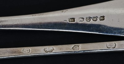 Lot 62 - A George III Irish silver hook-end basting...