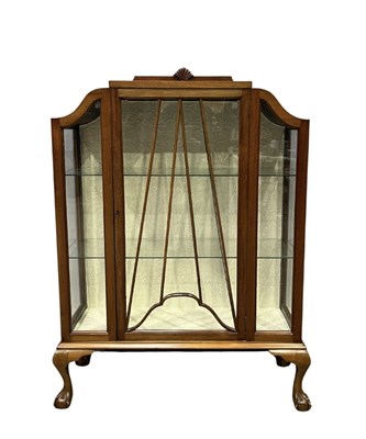 Lot 623 - An Art Deco china or display cabinet, stepped...