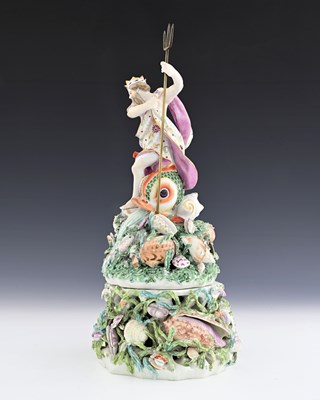 Lot 638 - Derby, a large porcelain figure group of...