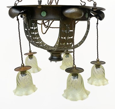 Lot 88 - Jesson, Birkett and Co., an Arts and Crafts...