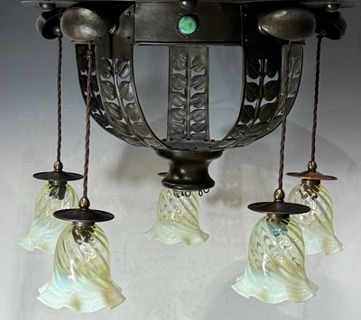 Lot 88 - Jesson, Birkett and Co., an Arts and Crafts...