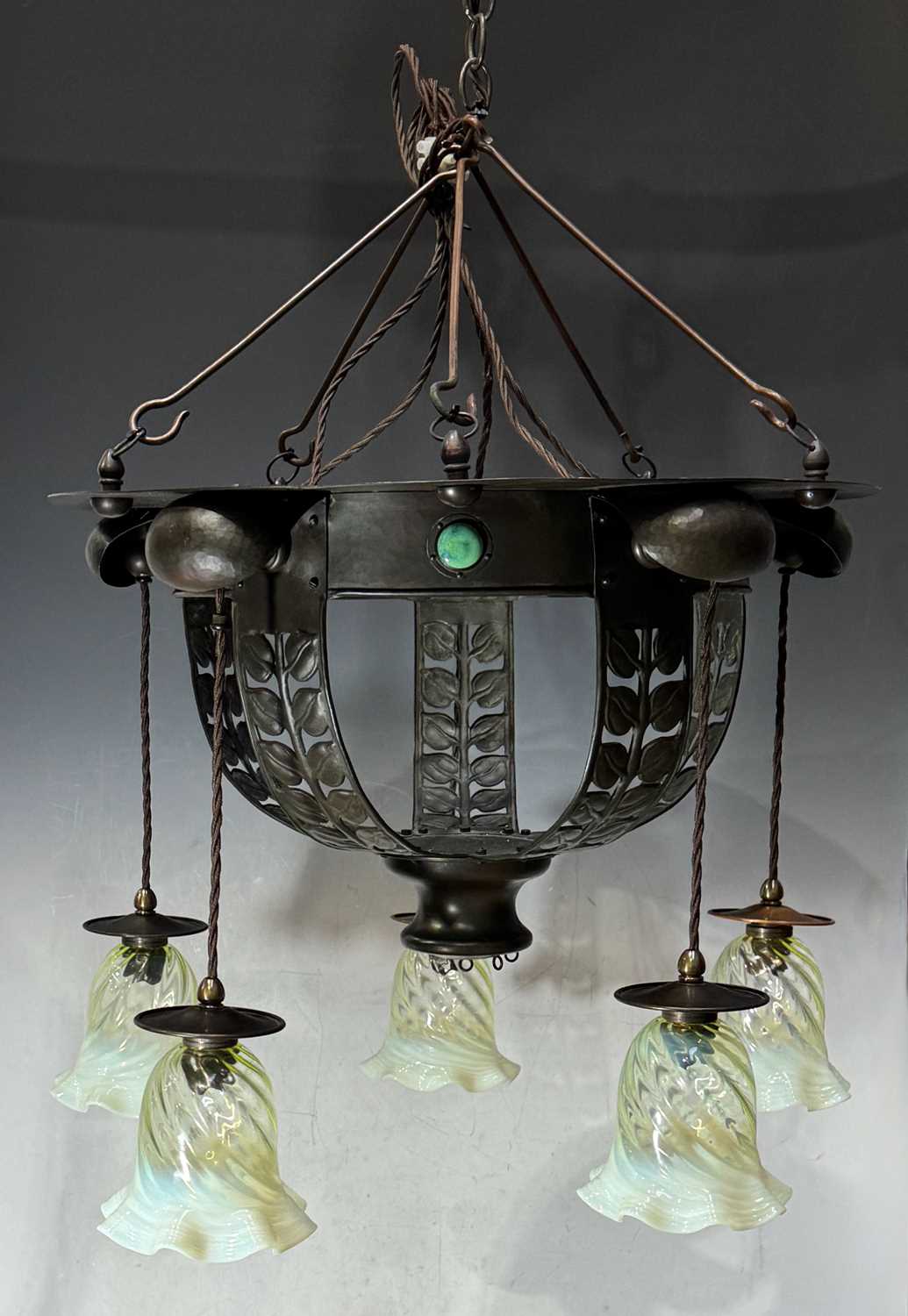 Lot 88 - Jesson, Birkett and Co., an Arts and Crafts...