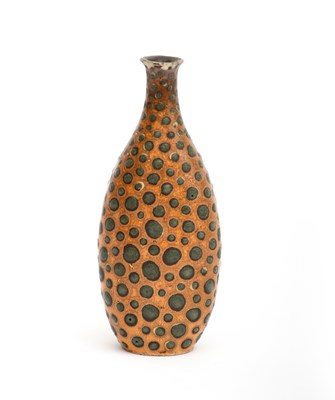 Lot 22 - A Martin Brothers stoneware gourd vase by...