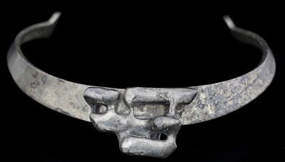 Lot 40 - Erik Dennung, a Danish silver torque choker